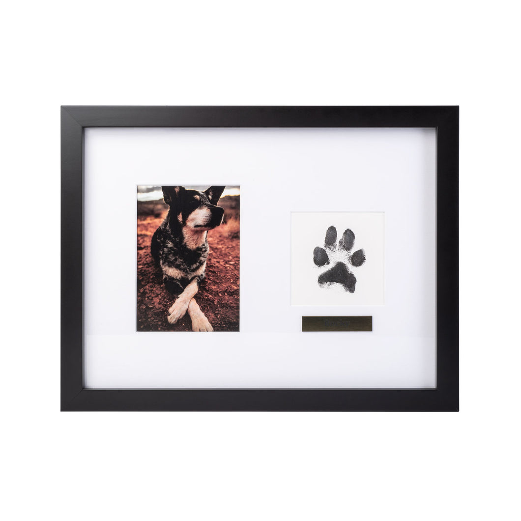 Lasting Impressions Frame With Ink Paw Print