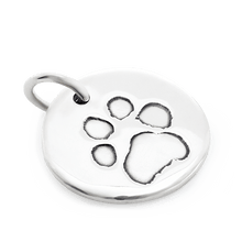 Load image into Gallery viewer, Silver Pet Prints Pendant (M-XL) (SPP1)
